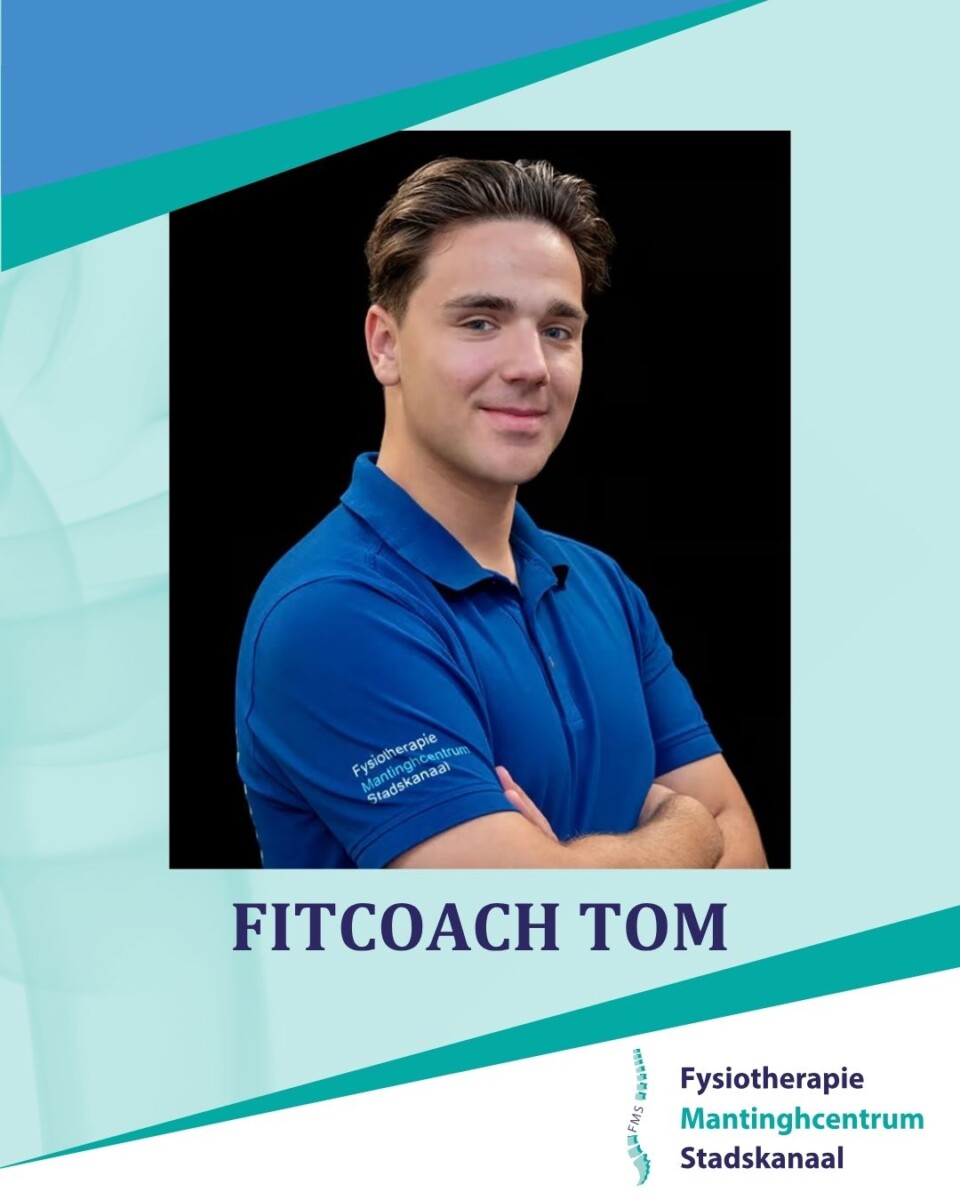 Fysiotherapie-Mantinghcentrum-Stadskanaal-fitcoach-Tom Fitcoach Tom Veninga werkzaam bij Fysiotherapie Mantinghcentrum in Stadskanaal